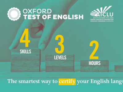 Oxford Test of English ottiene il riconoscimento da parte dell’Associazione Italiana Centri Linguistici Universitari