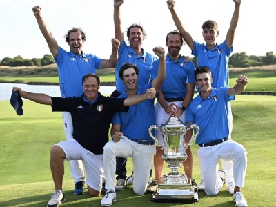 Campionato del Mondo di Golf a Squadre: vittoria per l’Italia con il nostro studente Marco Florioli