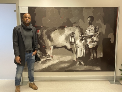 L’artista Cristopher Veggetti Kanku ospite del nostro Istituto: le nuove frontiere dell’arte nella realtà multietnica